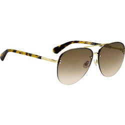 Kate Spade JAKAYLA 086/HA Γυναικεία Γυαλιά Ηλίου Aviator Μεταλλικά Ταρταρούγα με Καφέ Polarized Φακό