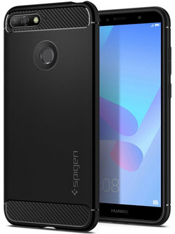 Spigen Rugged Armor Black (Huawei Y6 Prime 2018)