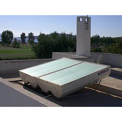 Sole Alpha III Compact 200lt 2.2m² Glass Διπλής Ενέργειας
