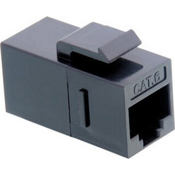 Keystone Modular Coupler Value (21.99.3003) - RJ-45 Cat.6 (Class E) UTP, black 21.99.3003