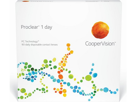 Cooper Vision Proclear Ημερήσιοι Φακοί Επαφής Υδρογέλης 90τμχ