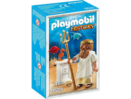Playmobil History Θεός Ποσειδώνας για 4+ Ετών 9523