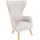 Woodwell Μπερζέρα Μπεζ Dovela E7137,6