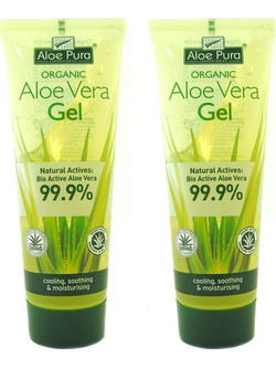 Optima Aloe Vera 99.9% Ενυδατικό Gel Σώματος 2x200ml