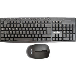 Weibo WB-8012 Black Ασύρματο Σετ Πληκτρολόγιο & Ποντίκι