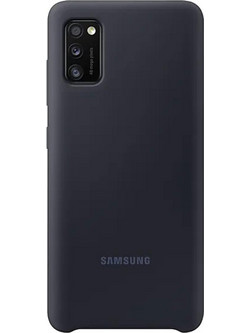 Samsung Silicone Back Cover Black (Galaxy A41)