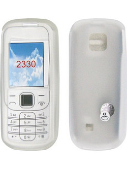 VOLTE-TEL ΘΗΚΗ NOKIA 2330 classic ΣΙΛΙΚΟΝΗΣ WHITE