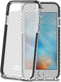 Celly Hexagon Case Apple iPhone 6/6s/7/8 - Black (HEXAGON800BK)