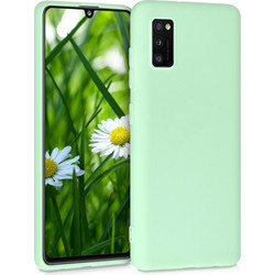 KW Soft Flexible Back Cover Mint Matte (Galaxy A41)