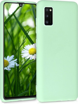 KW Soft Flexible Back Cover Mint Matte (Galaxy A41)