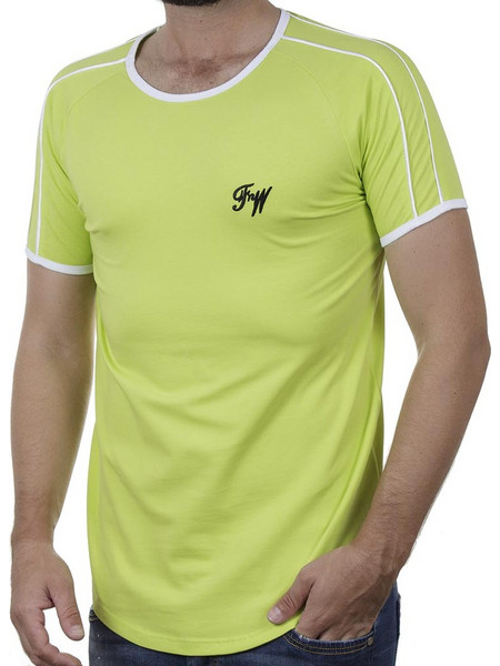 Κοντομάνικο Fashion T-Shirt FREE WAVE 21115 SS20 ανοιχτό Πράσινο