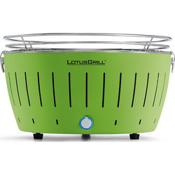 LotusGrill Ανοξείδωτη Ψησταριά Κάρβουνου Στρογγυλή Επιφάνειας 40.5cm G435 Green