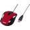 Hama AM-5400 Ενσύρματο Ποντίκι Red