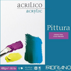 Μπλοκ για ακρυλικά FABRIANO PITTURA 40x40cm, 400gr