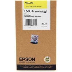Epson T6034 Yellow Μελάνι Εκτυπωτή Inkjet C13T603400