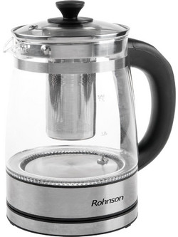 Rohnson R-7610 Γυάλινος Βραστήρας 1.7lt 2200W