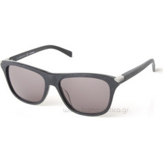 Jil Sander JS691S 001/5416 Ανδρικά Γυαλιά Ηλίου Τετράγωνα Κοκάλινα Μαύρα με Μαύρο Polarized Φακό