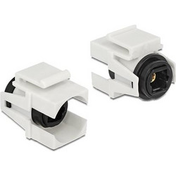 Delock Keystone Module TOSLINK female to TOSLINK female (86337)
