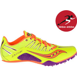 Saucony Spitfire Γυναικεία Αθλητικά Παπούτσια Spikes Στίβου Lime S19018-5
