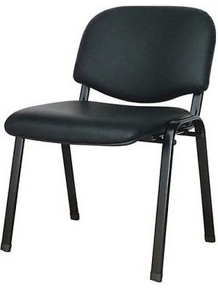 Καρέκλα Επισκέπτη Μαύρο - 53x45x78cm - 66-19990