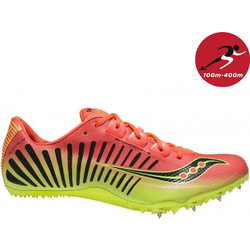 Saucony Showdown 2 Γυναικεία Αθλητικά Παπούτσια Spikes Στίβου Πορτοκαλί 10186-3