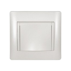 Πρίζα SHUKO με κάλυμμα 16A Metallic Λευκό