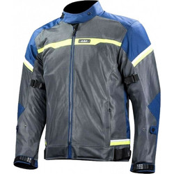 LS2 Riva Grey/Blue/Yellow Fluo