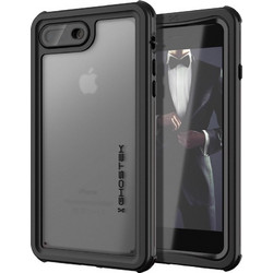 ΘΗΚΗ GHOSTEK NAUTICAL 2 ΑΔΙΑΒΡΟΧΗ για APPLE iPhone 7 PLUS, iPhone 8 PLUS - ΜΑΥΡΟ - GHOCAS834