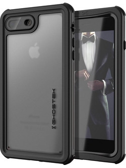 ΘΗΚΗ GHOSTEK NAUTICAL 2 ΑΔΙΑΒΡΟΧΗ για APPLE iPhone 7 PLUS, iPhone 8 PLUS - ΜΑΥΡΟ - GHOCAS834