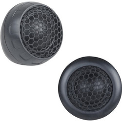 Ground Zero GZHT-25X Σετ Tweeter Αυτοκινήτου Στρογγυλά 1" 60W RMS 91dB