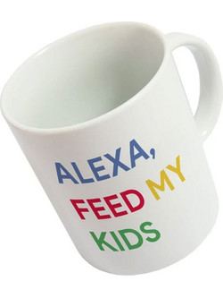 Κούπα HM1258 Alexa Feed My Kids Multi Fisura Πορσελάνη