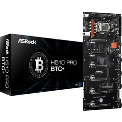 Asrock H510 Pro BTC+ Motherboard Extended ATX με Intel 1200 Socket