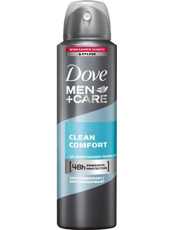 Dove & Care Clean Comfort Ανδρικό Αποσμητικό Spray 48h 150ml