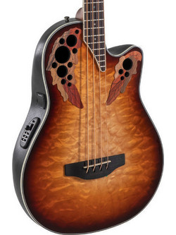 Ovation Celebrity Elite Plus CEB44X-7C-G Cognac