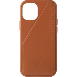 Native Union Clic Card Back Cover Brown (iPhone 12 / 12 Pro)