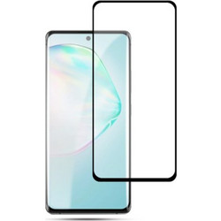 AMORUS Σκληρυμένο Γυαλί (Tempered Glass) Προστασίας Οθόνης Πλήρης Κάλυψης για Samsung Galaxy S10 Lite / A91 - Μαύρο