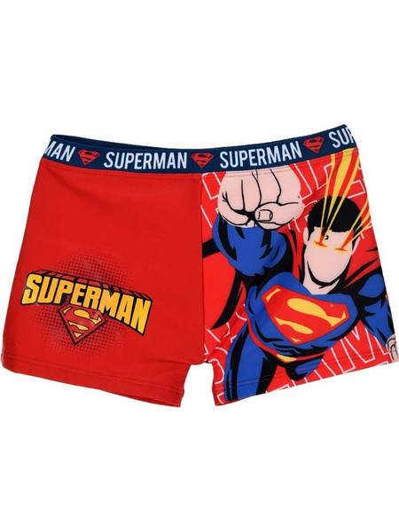 Παιδικό Μαγιό, Superman, Χρώμα Κόκκινο