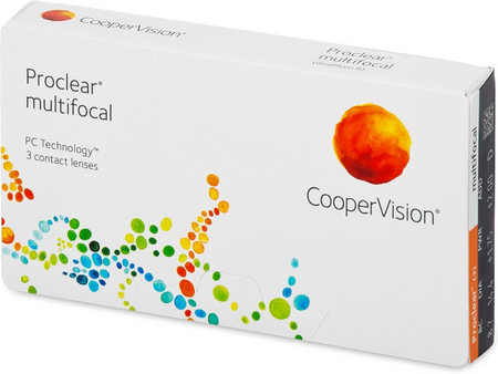 Cooper Vision Proclear Multifocal Μηνιαίοι Φακοί Επαφής Πολυεστιακοί Υδρογέλης 3τμχ