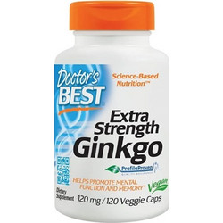 Doctor's Best Extra Strength Ginkgo 120mg 120 Κάψουλες