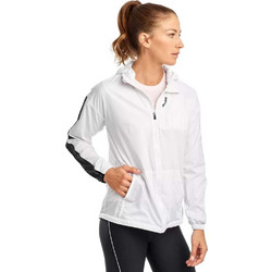 Saucony Αθλητικό Γυναικείο Μπουφάν Softshell Κοντό Λευκό SAW800323-WH