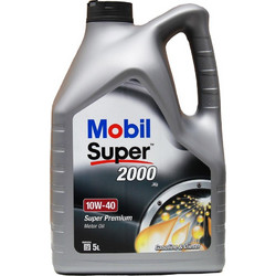 Mobil Super 2000 X1 Λάδι Αυτοκινήτου 10W-40 5lt