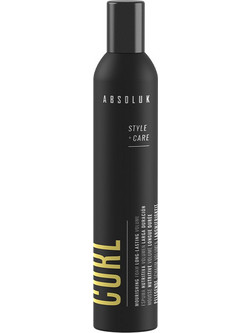Absoluk Curl Nourishing Strong Smooth Αφρός Μαλλιών για Μπούκλες Δυνατό Κράτημα 300ml