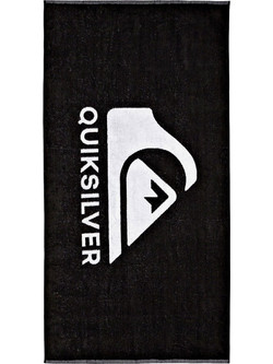 Quiksilver Πετσέτα Θαλάσσης Μαύρη 80x160cm AQYAA03187-KVJ0