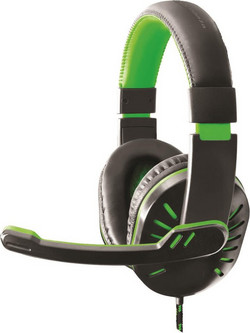 Esperanza Crow EGH330 Gaming Headset Over Ear Black Green
