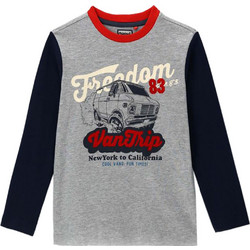 Original Marines Παιδικό T-Shirt Μακρυμάνικο Γκρι DBA2593B2-MX6