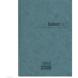Salko Select Σπιράλ Τετράδιο Ριγέ B5 90 Φύλλων 3 Θεμάτων Γκρι 2581