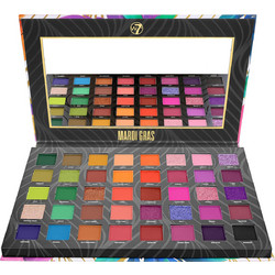 W7 Mardi Gras Pressed Pigment Παλέτα Σκιών