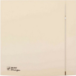 S&P SILENT DESIGN-100CZ Εξαεριστήρας μπάνιου-(Ivory)