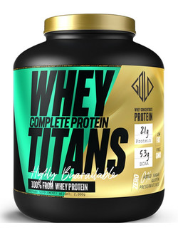 Gold Touch Nutrition Whey Titans Zero Chocolate Πρωτεΐνη Ορού Γάλακτος Γράμμωσης Χωρίς Γλουτένη 2kg