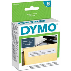 DYMO REMOVABLE MULTI PURPOSE 19MM X 51MM 1 X 500 PCS 11355